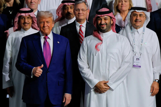Trump Saudi Arabia Prince Thumbs Up Poster Picture Photo Print Banner  Conversationprints