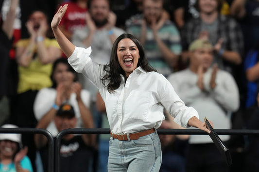 Alexandria Ocasio-Cortez Aoc Wave Poster Picture Photo Print Banner  Conversationprints