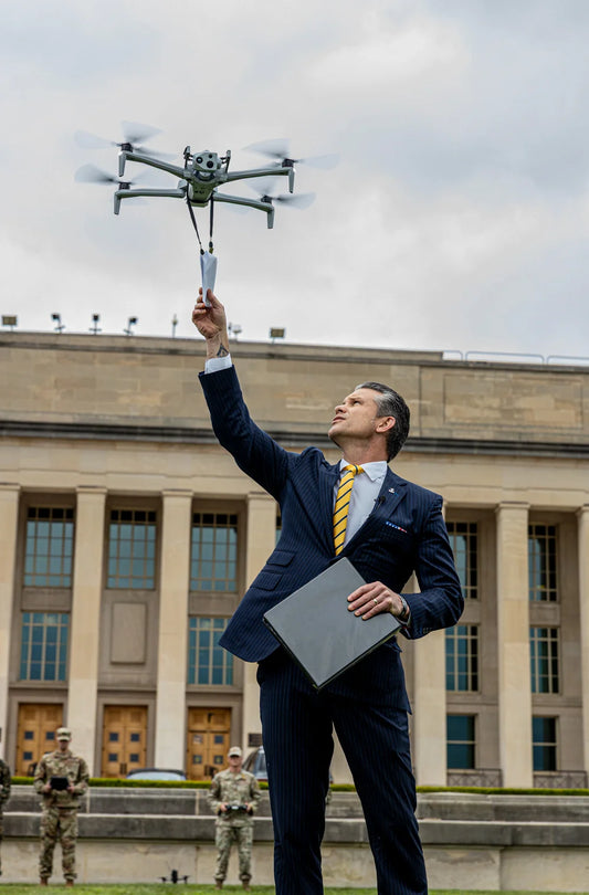 Pete Hegseth Drone Glossy Poster Picture Photo Print Banner  Conversationprints