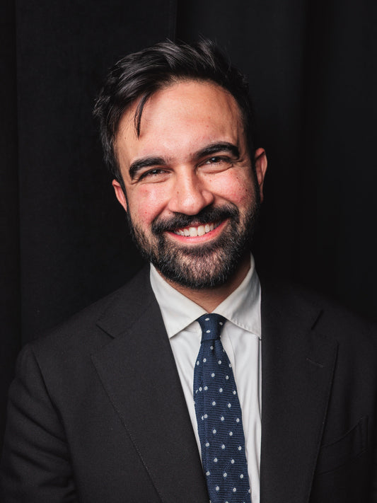 Zohran Mamdani Portrait Nyc Mayor Glossy Poster Picture Photo Print Banner  Conversationprints
