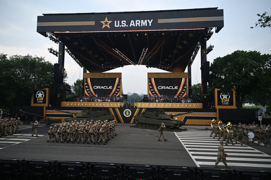 Army 250 Anniversary Parade Glossy Poster Picture Photo Print Banner  Conversationprints