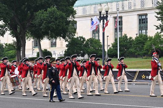 Army 250 Anniversary Parade Dc Glossy Poster Picture Photo Print Banner  Conversationprints