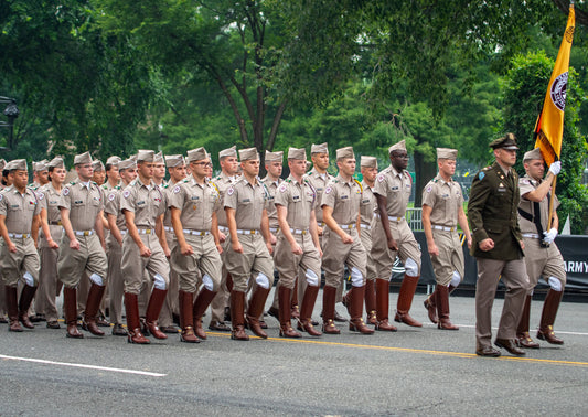 Us Army 250Th Parade Soldiers Glossy Poster Picture Photo Print Banner  Conversationprints