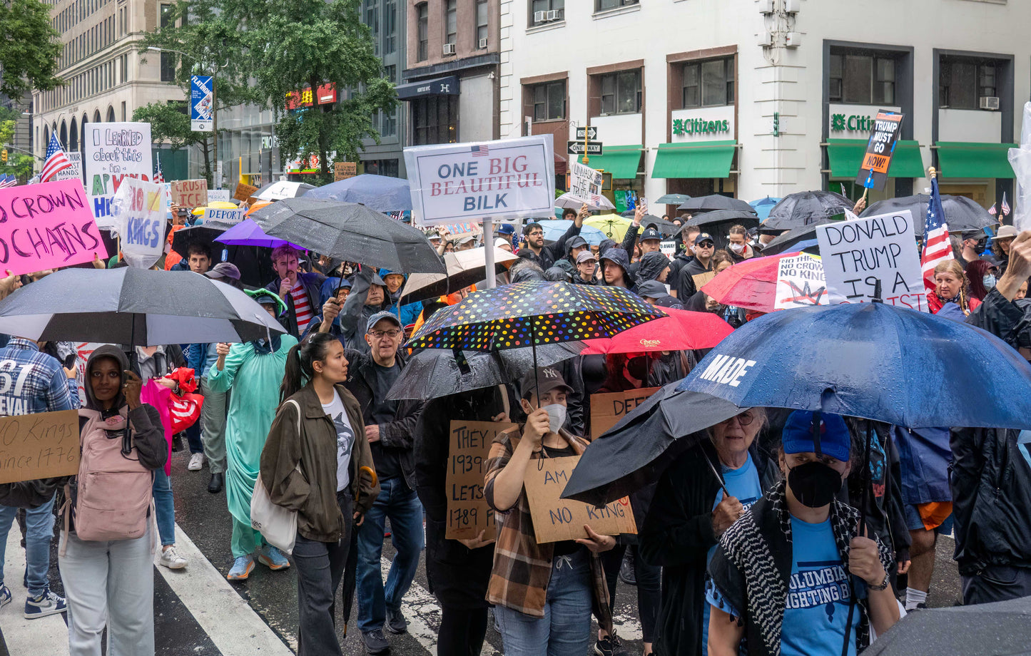 No Kings Day New York City Glossy Poster Picture Photo Print Banner  Conversationprints