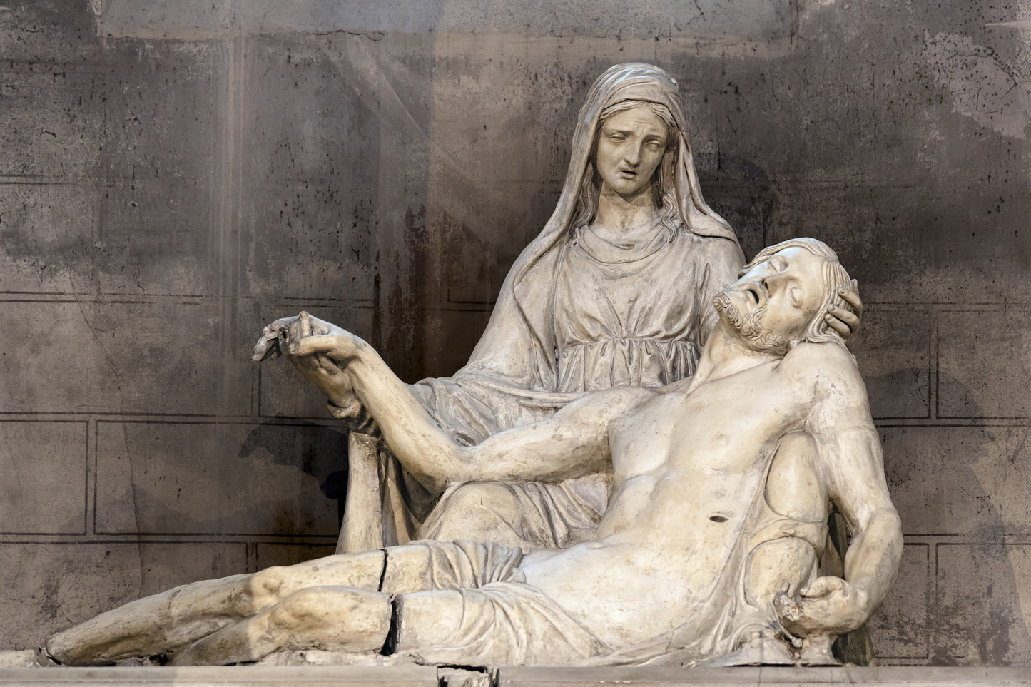 Pieta Statue Pity Jesus Glossy Poster Picture Photo Print Banner  Conversationprints