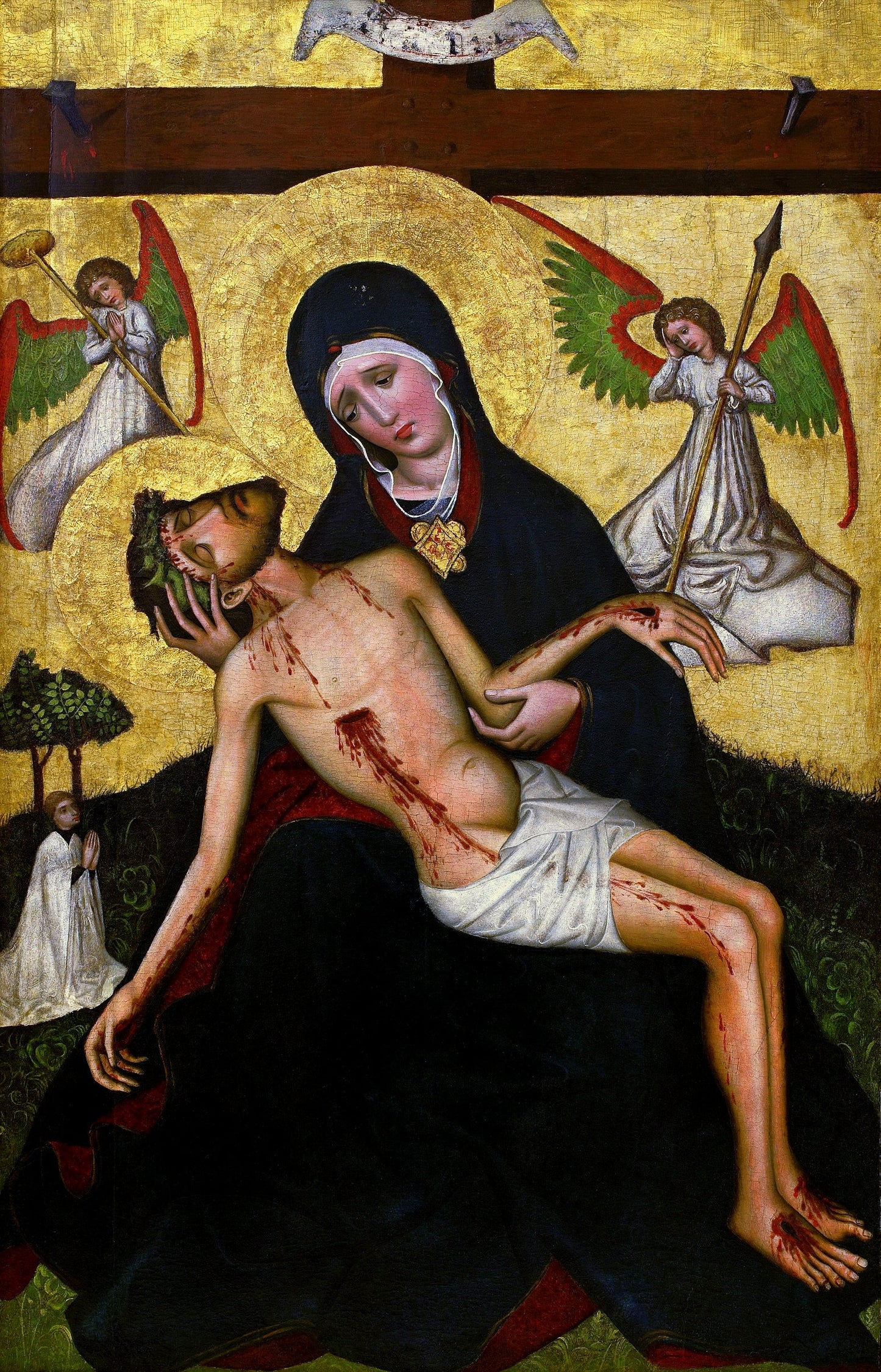 Pieta Krakow Jesus Christ Glossy Poster Picture Photo Print Banner  Conversationprints