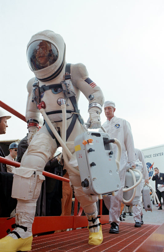 James Jim Lovell Launch Gemini 7 Glossy Poster Picture Photo Print Banner  Conversationprints
