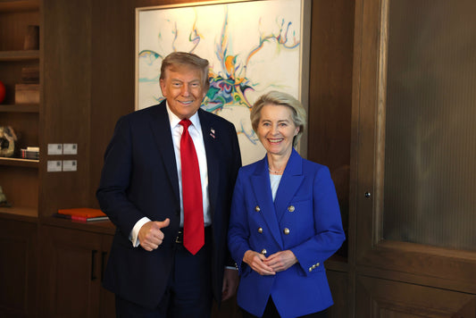 Uesula Von Der Leyen Donald Trump Poster Picture Photo Print Banner  Conversationprints