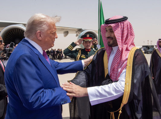 Trump Crown Saudi Prince Exchange Glossy Poster Picture Photo Print Banner  Conversationprints