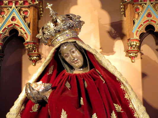 Pieta Marienthal Notre Dame Mary Jesus Poster Picture Photo Print Banner  Conversationprints