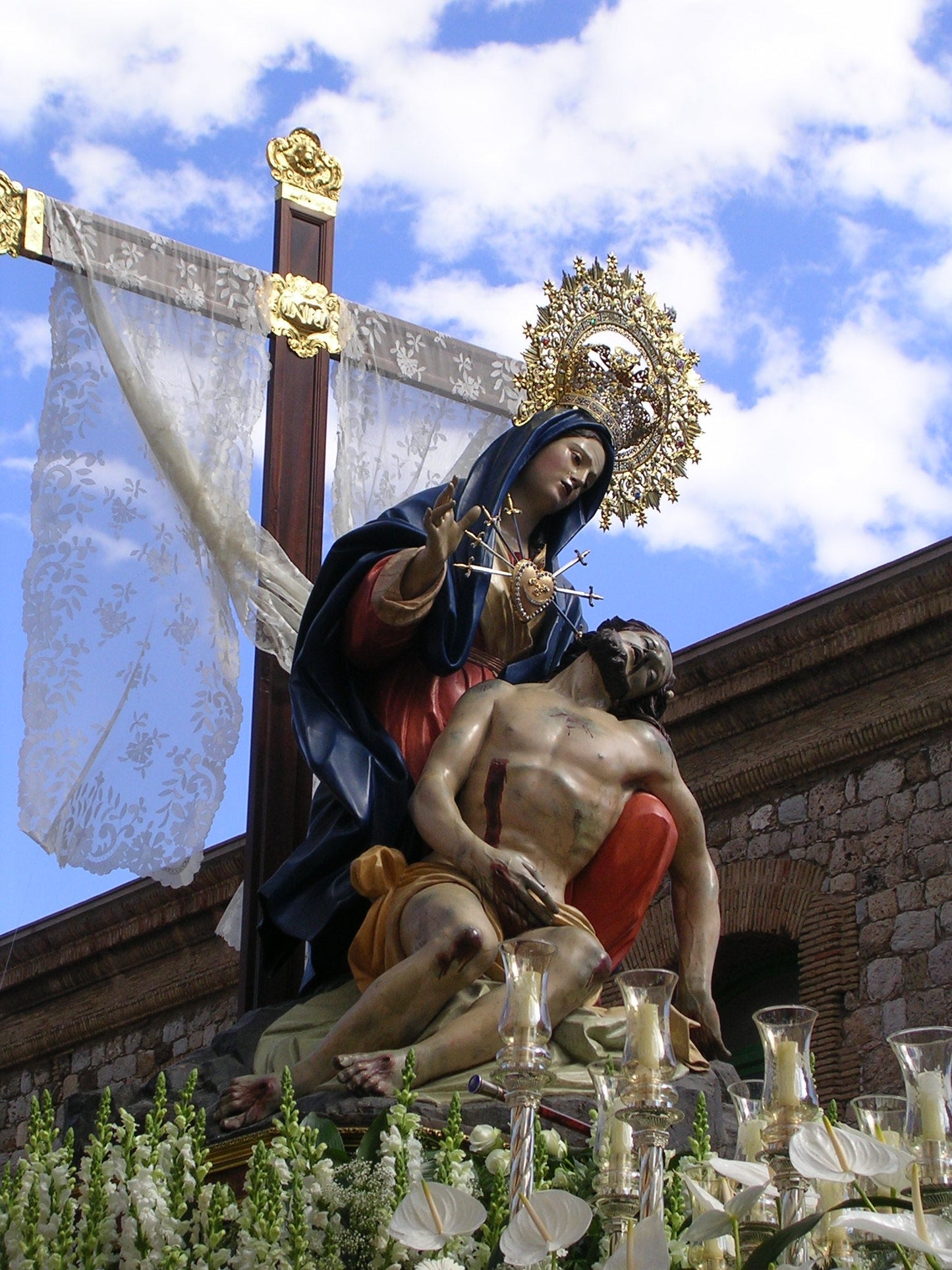 Pieta Virgin Mary Caridad Cartagena Poster Picture Photo Print Banner  Conversationprints