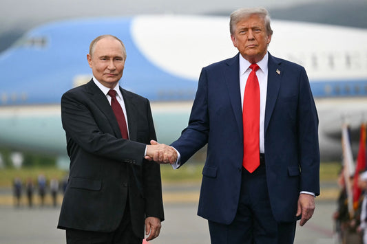 Trump Alaska Russian Meeting Handshake Poster Picture Photo Print Banner  Conversationprints