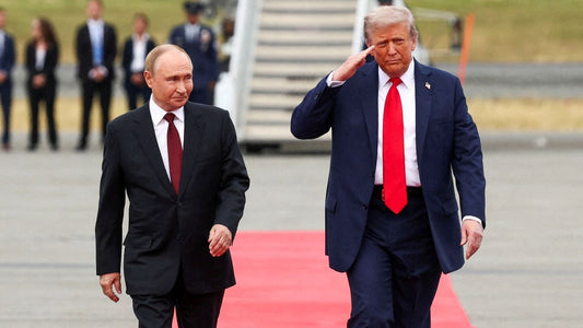 Trump Alaska Russian Meeting Arrival Poster Picture Photo Print Banner  Conversationprints