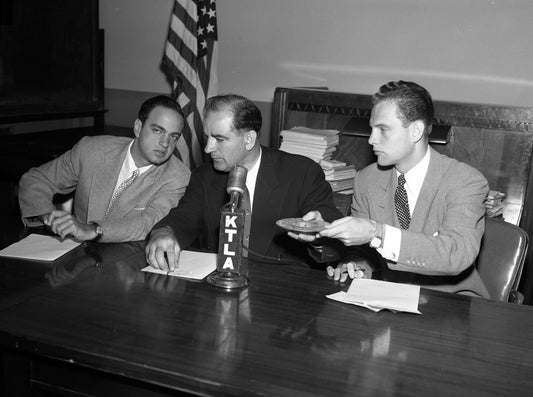 Roy Cohn Joseph Mccarthy Glossy Poster Picture Photo Print Banner  Conversationprints