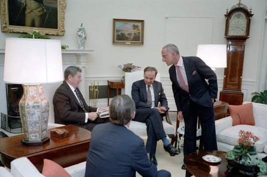 Roy Cohn Murdoch Ronald Reagan 1983 Poster Picture Photo Print Banner  Conversationprints