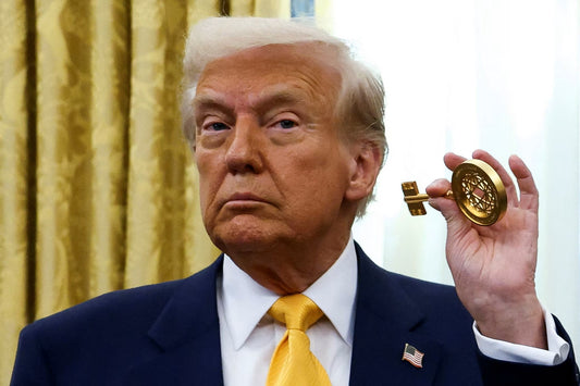 Donald Trump World Cup Trophy Key Glossy Poster Picture Photo Print Banner  Conversationprints