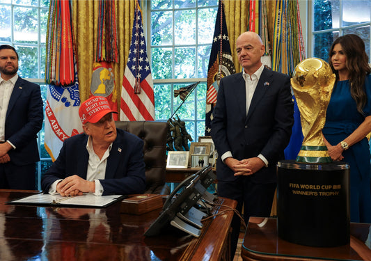 Trump Vance Kristi Noem Soccer Trophy Poster Picture Photo Print Banner  Conversationprints