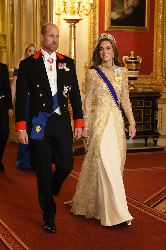 Prince William Kate State Banquet 2025 Poster Picture Photo Print Banner  CONVERSATIONPRINTS