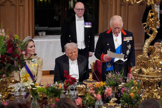 Donald Melania Trump Uk Banquet 2025 Poster Picture Photo Print Banner  CONVERSATIONPRINTS