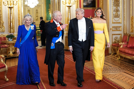 Charles Camilla Trump Melania Entrance Poster Picture Photo Print Banner  CONVERSATIONPRINTS