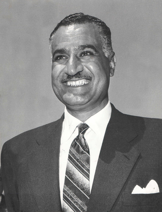 Gamal Abdel Nasser Egyptian President Poster Picture Photo Print Banner  Conversationprints