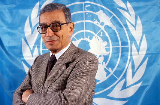 Boutros Boutros Ghali Un Egypt Glossy Poster Picture Photo Print Banner  Conversationprints