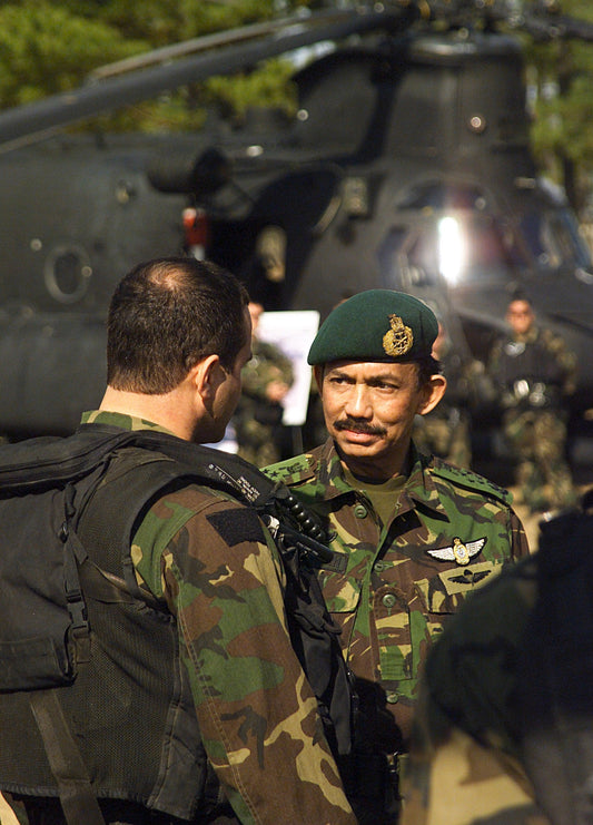 Sultan Hassanal Bolkiah Brunei Glossy Poster Picture Photo Print Banner  Conversationprints