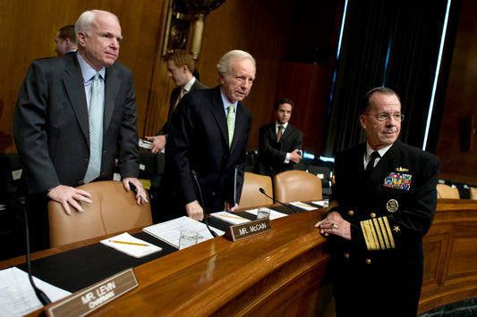 Joe Lieberman John Mccain Mike Mullen Poster Picture Photo Print Banner  Conversationprints