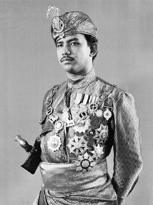 Coronation Hassanal Bolkiah 1968 Brunei Poster Picture Photo Print Banner  Conversationprints