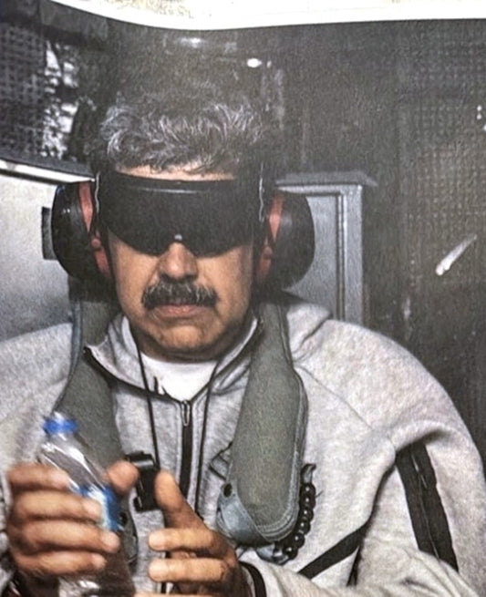 Nicolas Maduro in US Custody GLOSSY POSTER PICTURE PHOTO PRINT BANNER  ConversationPrints