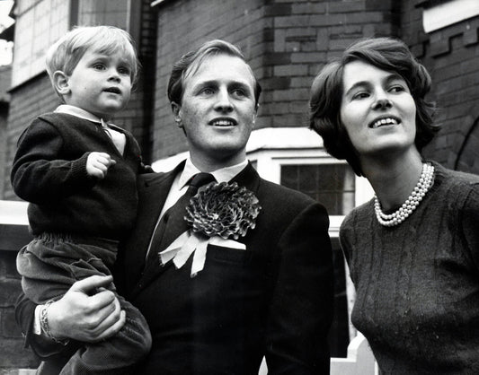 Winston Churchill Young Family GLOSSY POSTER PICTURE PHOTO PRINT BANNER  ConversationPrints