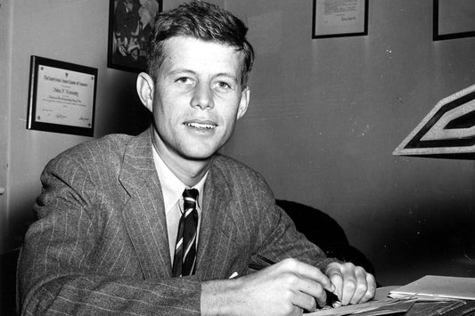 JFK Young Harvard GLOSSY POSTER PICTURE PHOTO PRINT BANNER  ConversationPrints
