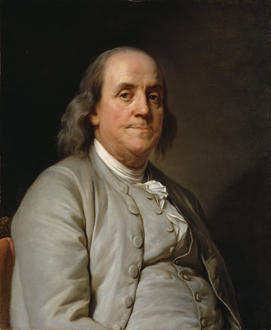 Benjamin Franklin Founding Father Glossy Poster Picture Photo Print Banner Conversationprints