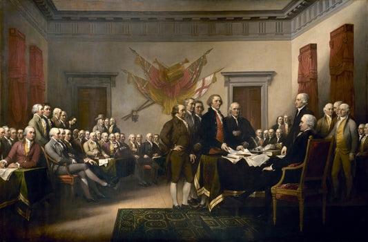 Declaration Independence Signing Glossy Poster Picture Photo Print Banner Conversationprints