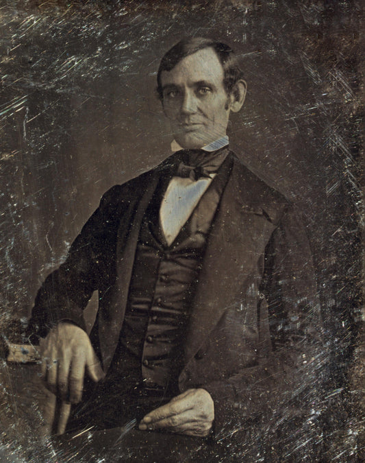 Abraham Lincoln Painting President Glossy Poster Picture Photo Print Banner Conversationprints