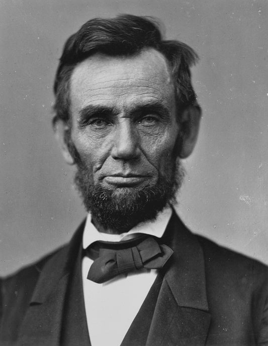 Abraham Lincoln Portrait President Glossy Poster Picture Photo Print Banner Conversationprints