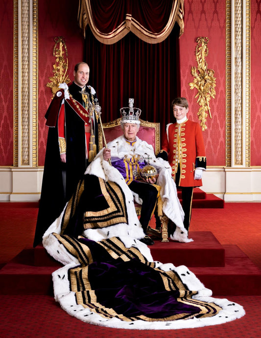 King Charles Prince William Coronation Poster Picture Photo Print Banner Conversationprints