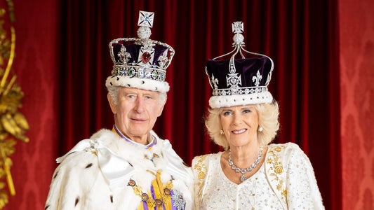 King Charles Queen Camilla Uk Coronation Poster Picture Photo Print Banner Conversationprints