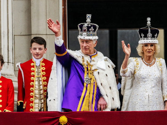 King Charles Queen Camilla Uk Coronation Poster Picture Photo Print Banner Conversationprints