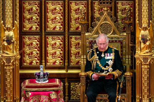 King Charles Iii Queens Speech Coronation Poster Picture Photo Print Banner Conversationprints