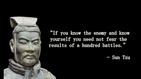 Sun Tzu Art War Book Quote Author Glossy Poster Picture Photo Print Banner Conversationprints