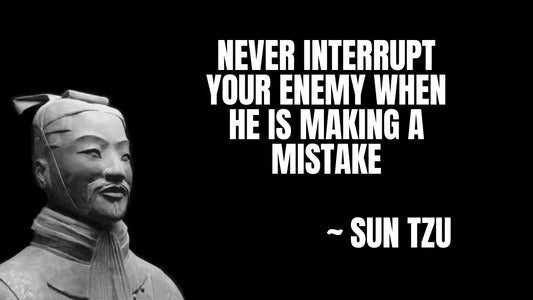 Sun Tzu Art War Book Quote Author Glossy Poster Picture Photo Print Banner Conversationprints