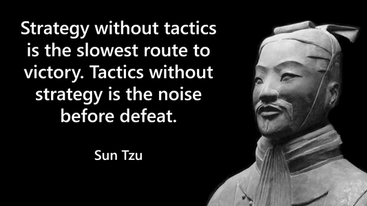 Sun Tzu Art War Book Quote Author Glossy Poster Picture Photo Print Banner Conversationprints