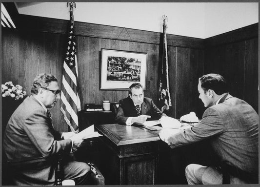 Henry Kissinger Nixon Vietnam Glossy Poster Picture Photo Print Banner Conversationprints