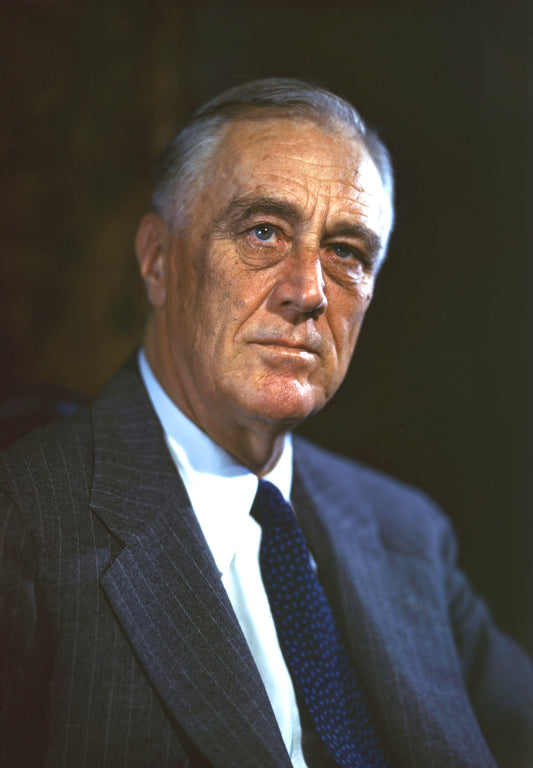 PRESIDENT FRANKLIN D. ROOSEVELT GLOSSY POSTER PICTURE PHOTO PRINT BANNER