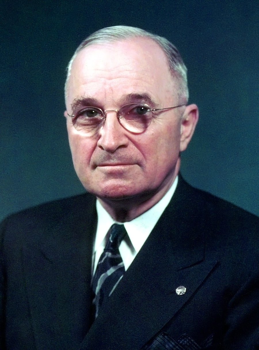 PRESIDENT HARRY S TRUMAN GLOSSY POSTER PICTURE PHOTO PRINT BANNER us