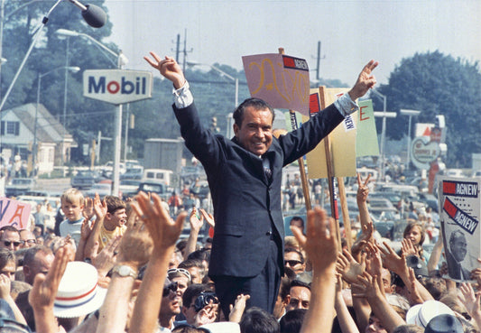 RICHARD NIXON 1968 CAMPAIGN GLOSSY POSTER PICTURE PHOTO PRINT BANNER peace