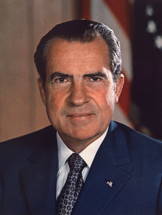 PRESIDENT RICHARD NIXON GLOSSY POSTER PICTURE PHOTO PRINT BANNER peace usa