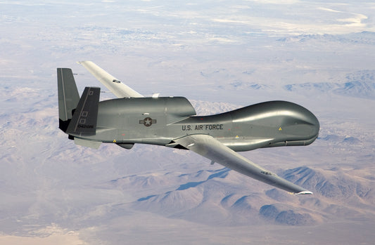 Northrop Grumman Rq-4 Global Hawk Glossy Poster Picture Photo Print Banner Conversationprints