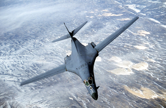 Rockwell B-1 Lancer Aircraft Glossy Poster Picture Photo Print Banner Us Conversationprints